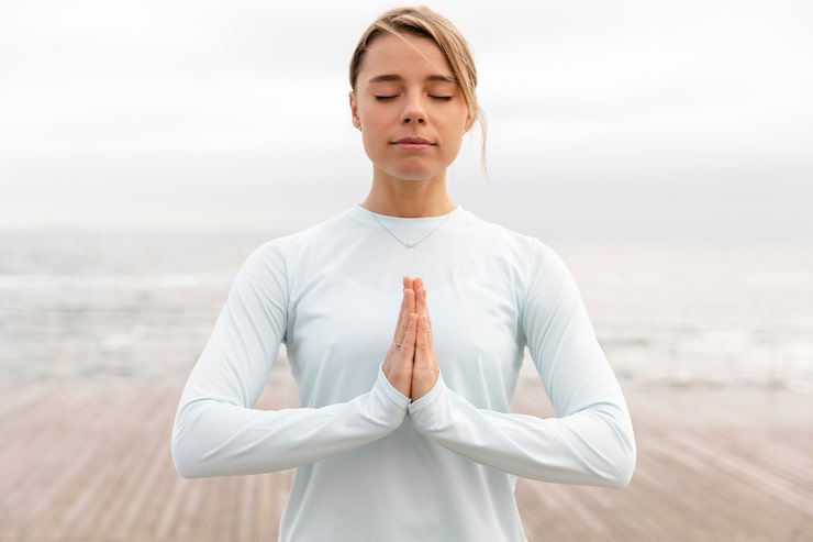 Person in Meditation